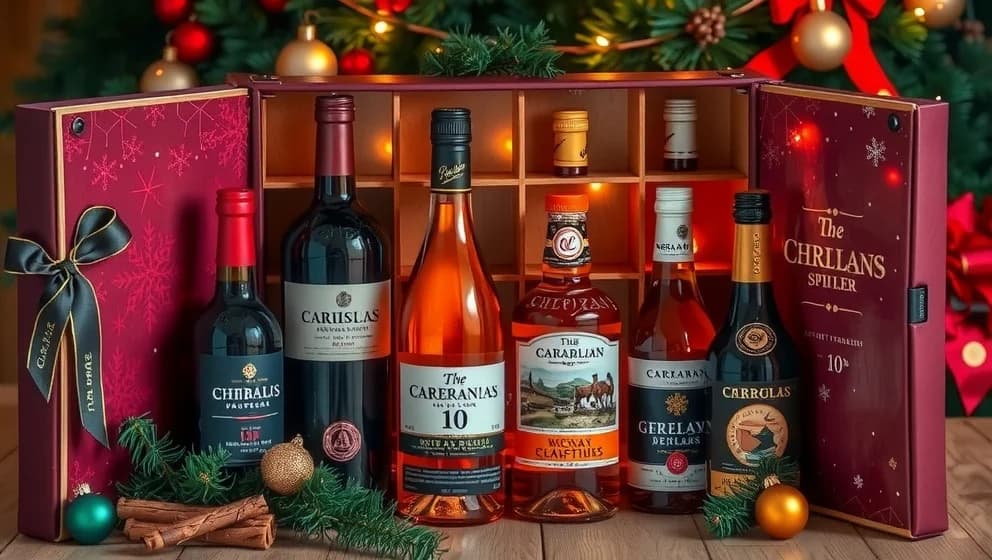 Adventskalender alkohol som gåvor