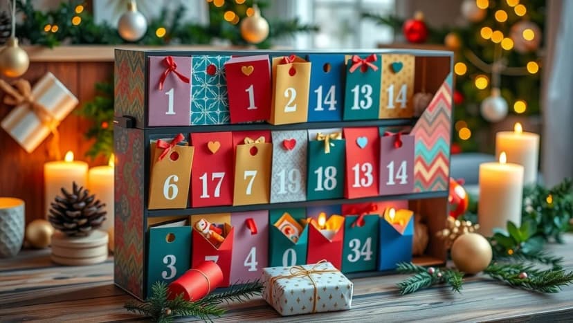 Adventskalender för barn som glädjer
