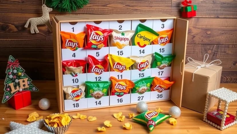 Chips julkalender för alla som älskar snacks