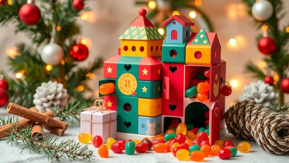 Haribo julkalender fyller adventstiden med godis