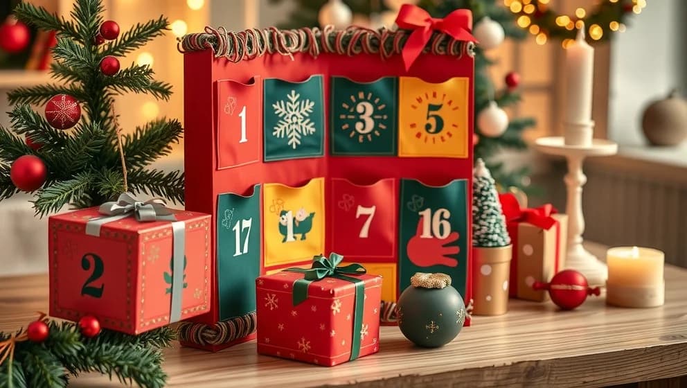 Nedräkning till julafton för barn och familjer