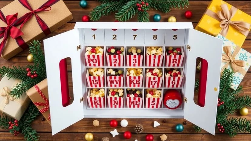 Popcorn adventskalender för hela familjen