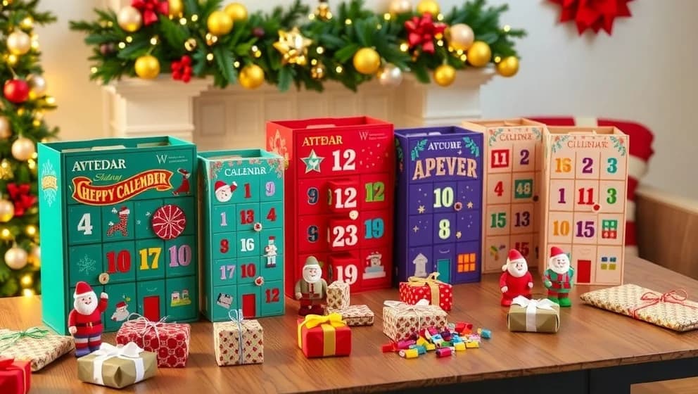 Roliga julkalendrar som alla älskar